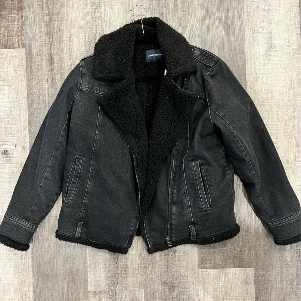 Calvin Klein Insulated Jean Jacket Size L